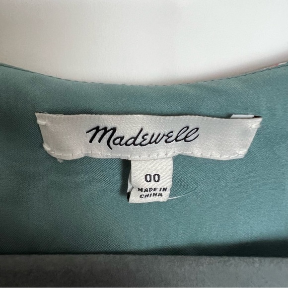 Madewell Marguerite Dress 00 Butterfly Garden Floral - Picture 5 of 10